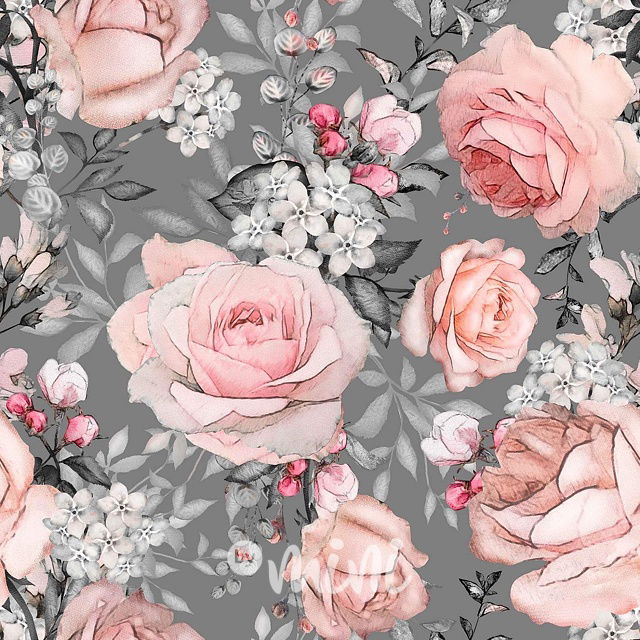 La vie en rose soft cotton legíny *Lily Grey*