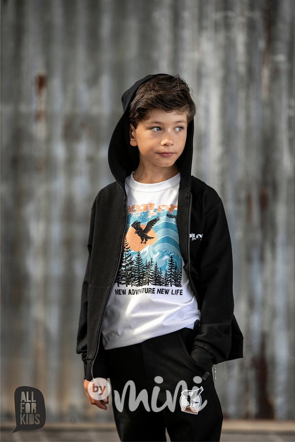 EXPLORE mikina black