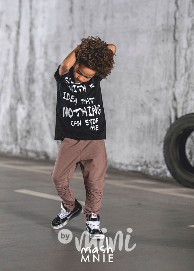 STOP me triko černé *MashMnie*