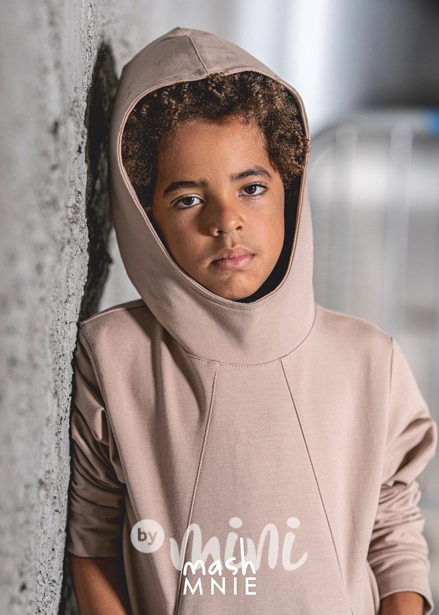BRUSH hoodie mikina beige *MashMnie*