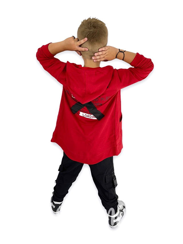 LOADING 3-dílný komplet red