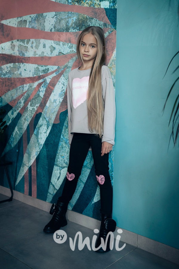 Voga kid blůzka - taupe