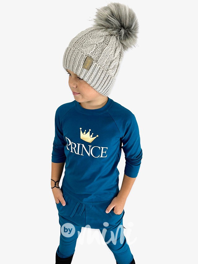 PRINCE triko s dlouhým rukávem ocean