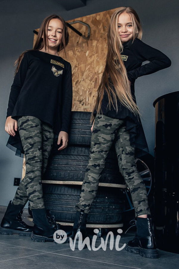 Voga designové army legíny
