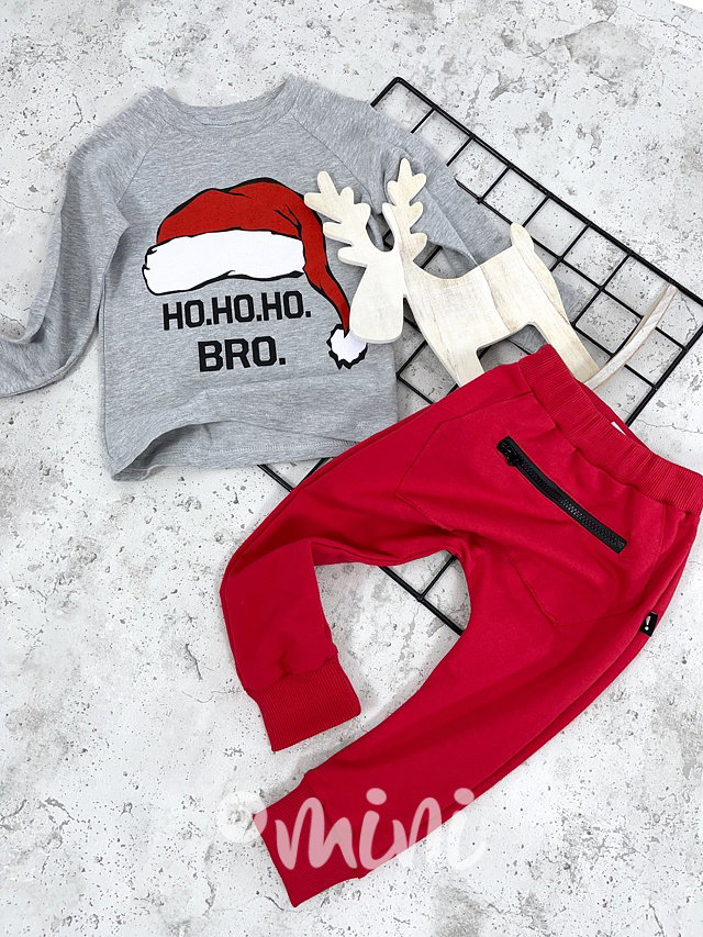 HoHoHo vánoční chlapecký komplet