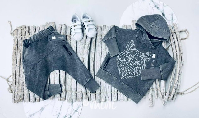 Despacito baggy acid wash graphit