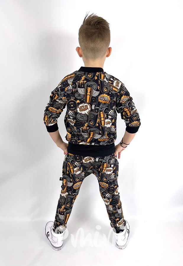 Baggy Champion s kapsičkou a zipem