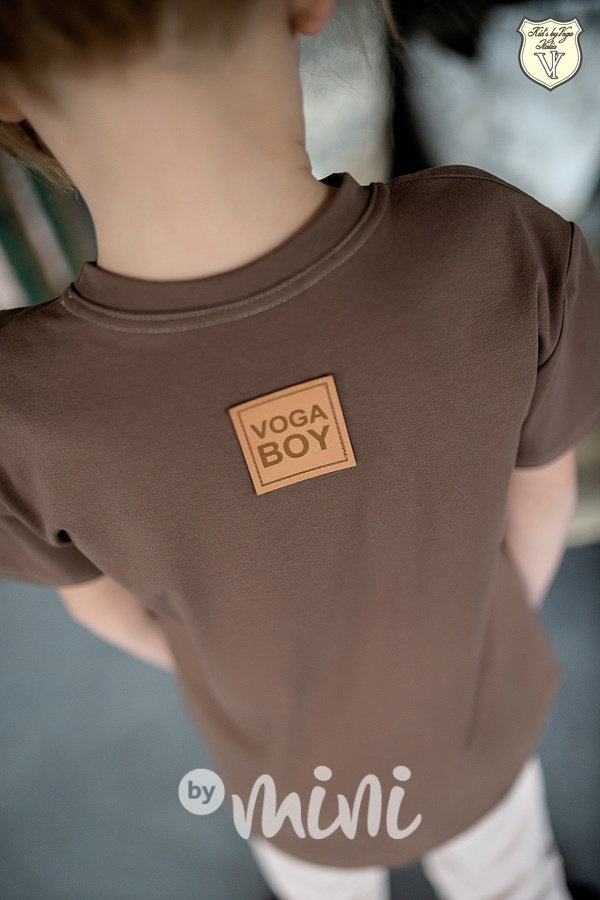 Voga boy triko NO LIMIT hnědé