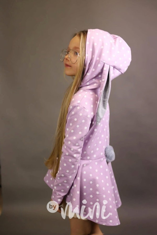 Bunny mikča lila