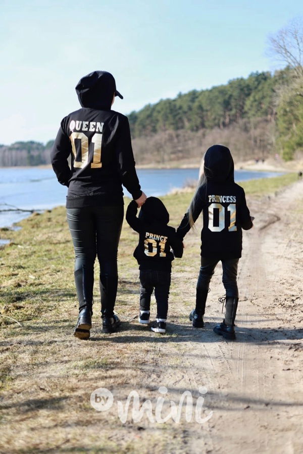 Family mikina černá