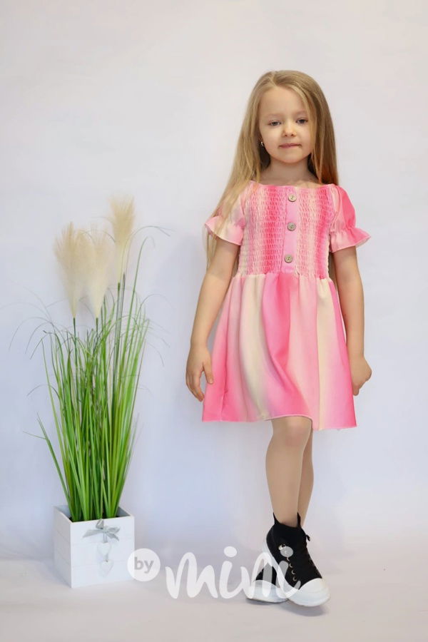 Letní barevné šaty Sunrise