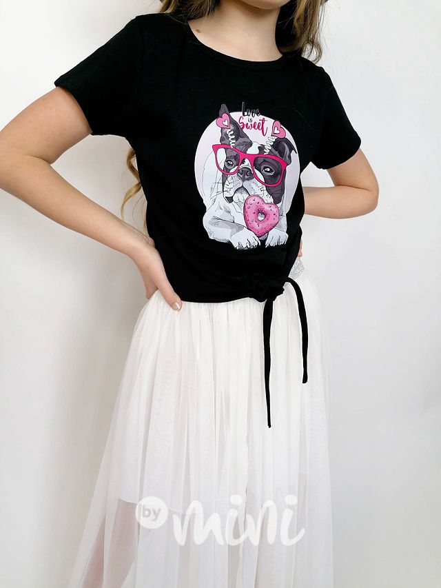 Love is sweet triko na uzlík černé