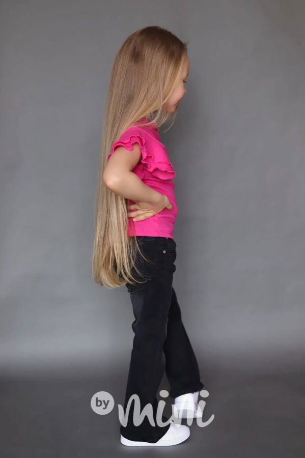 Black jeans zvonáče