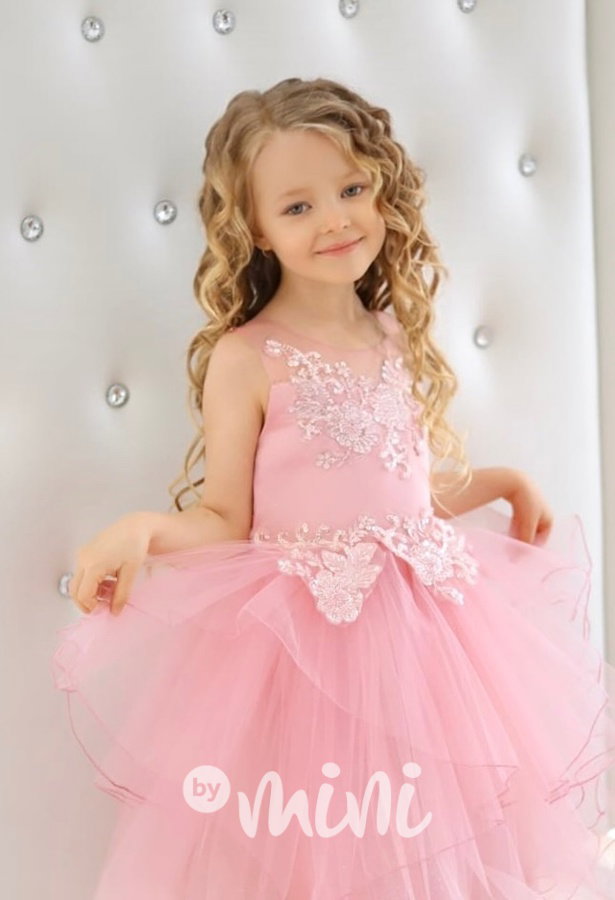 PREMIUM luxusní šaty pink