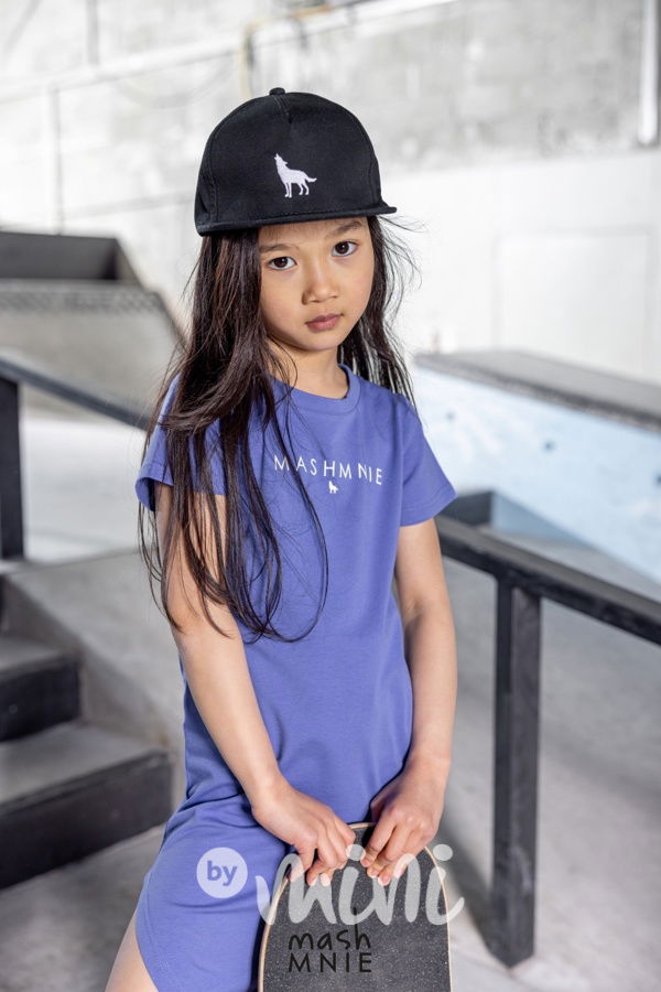 Mash Mnie sporty long šaty lila