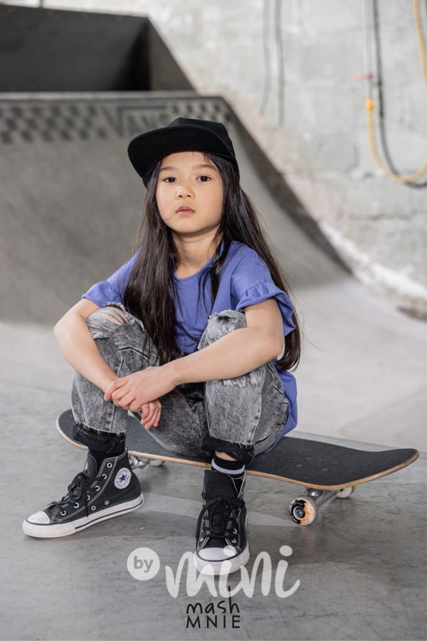 Mash Mnie ripped jeans black