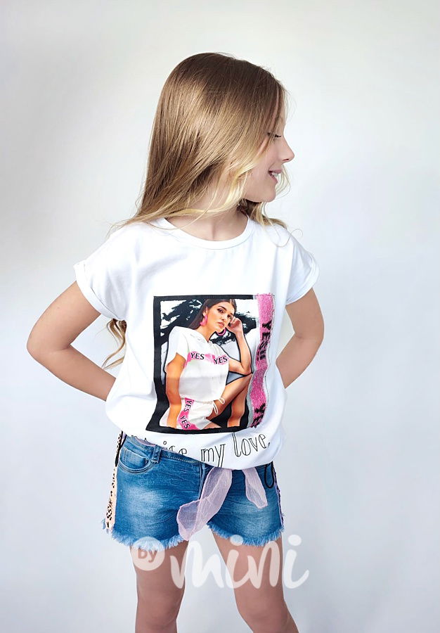 YES glamour triko s flitry