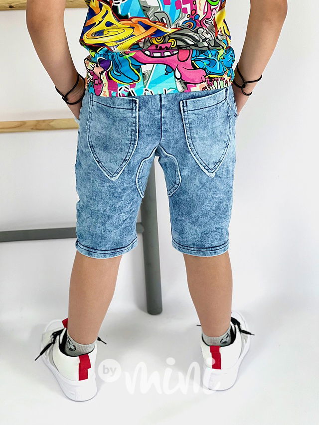 Cotton jeans kraťasy