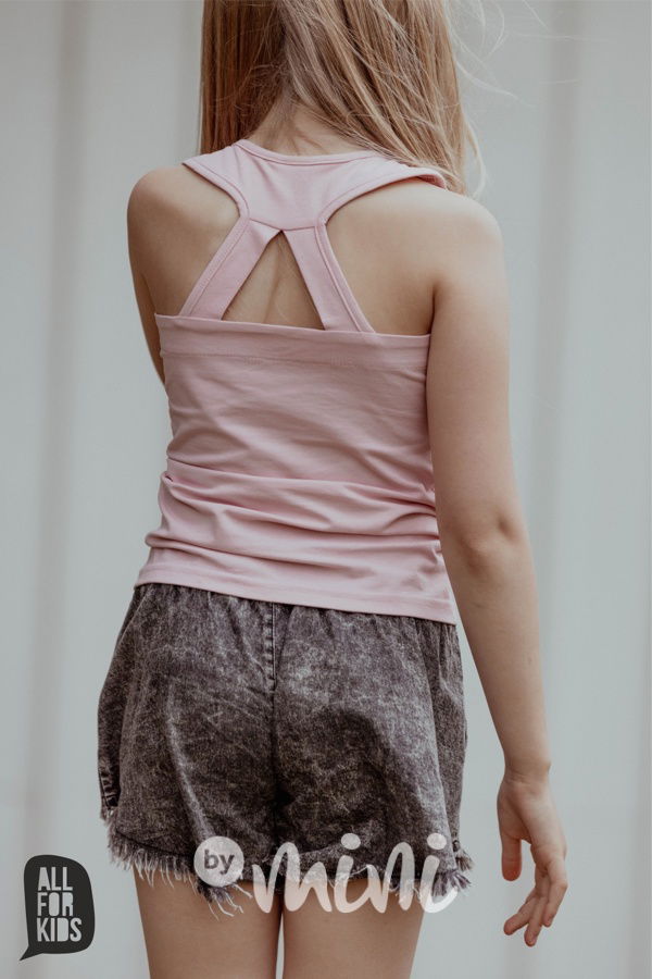 Letní jeans kraťasy dark