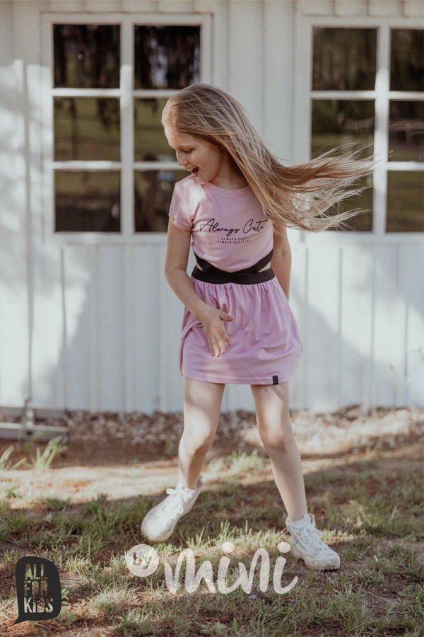 CUTE šaty pink