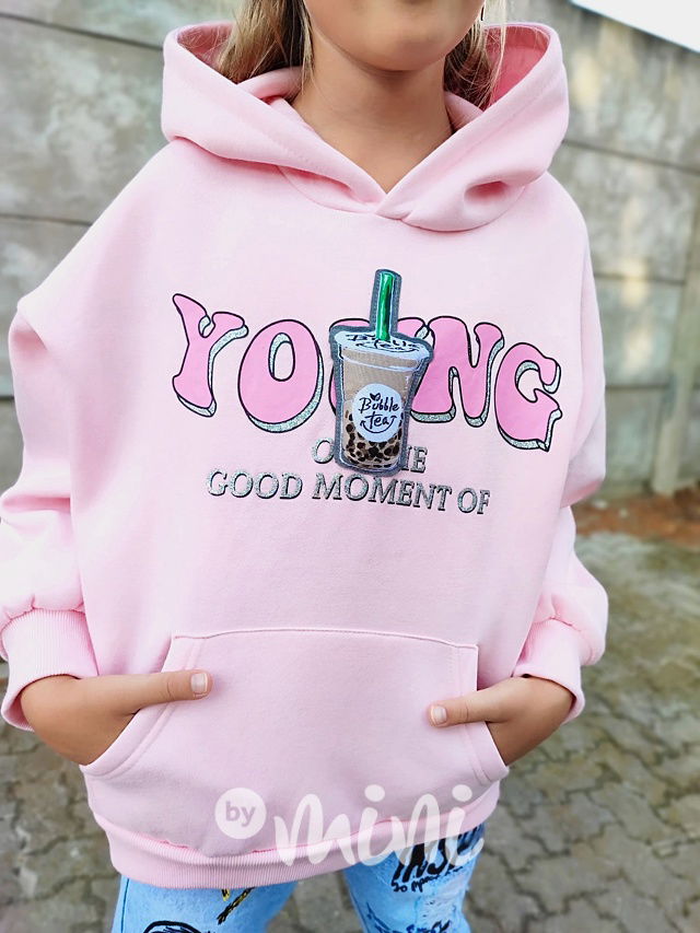 Flísová mikina YOUNG pink