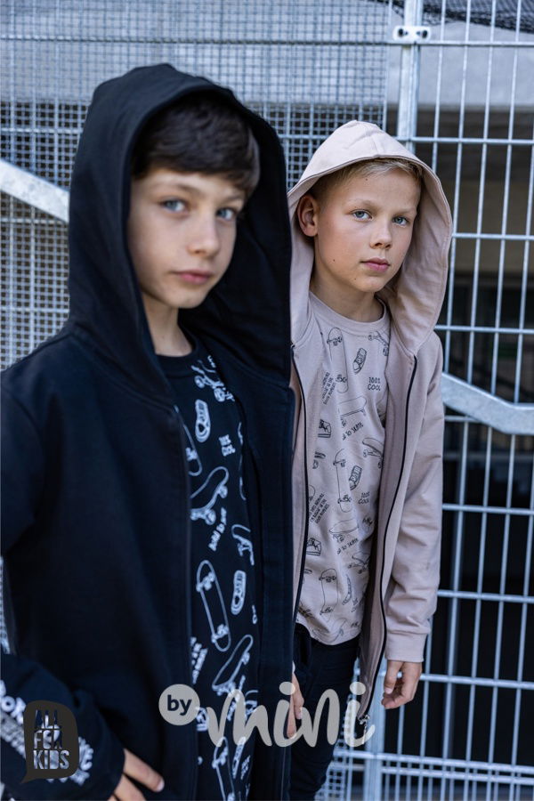 AFK skate mikina černá