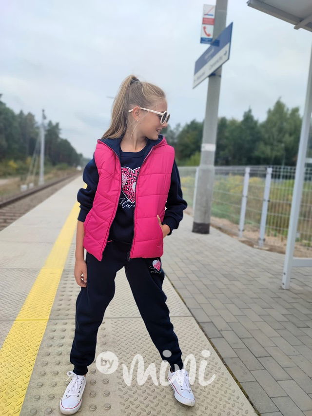 3-dílný set s vestou LOVE