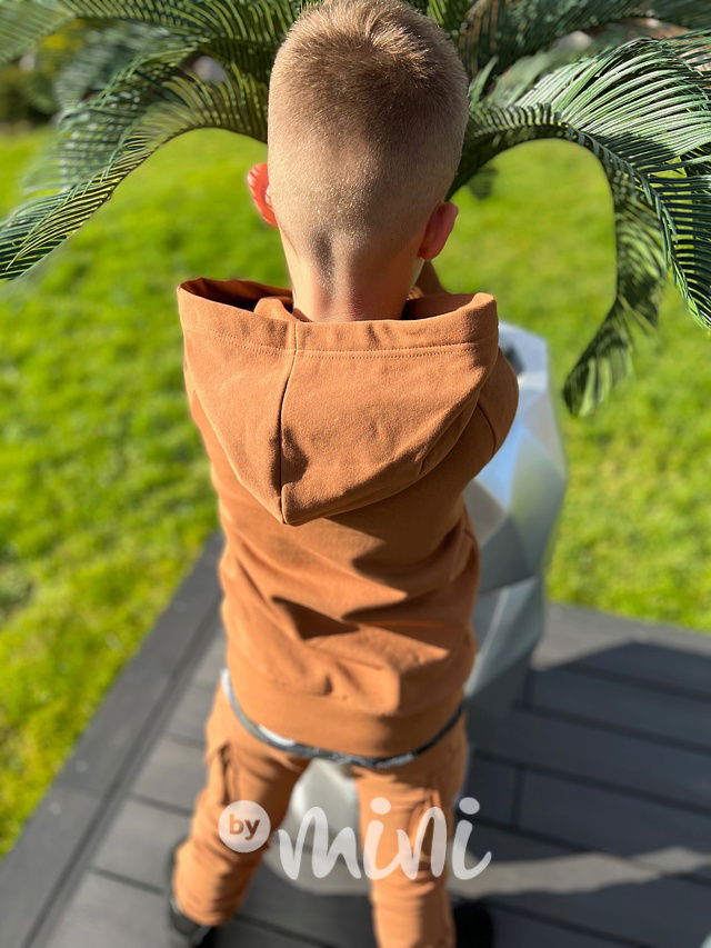 Bad boy zateplená mikina honey