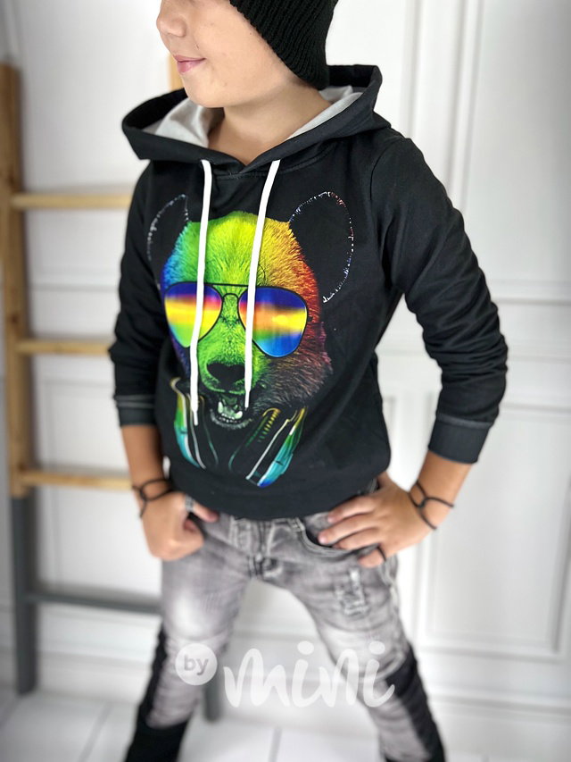 Oteplená cool BEAR mikina