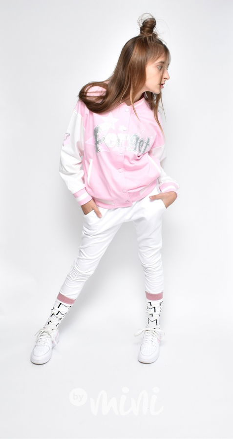 FORGET baseball bomber mikina