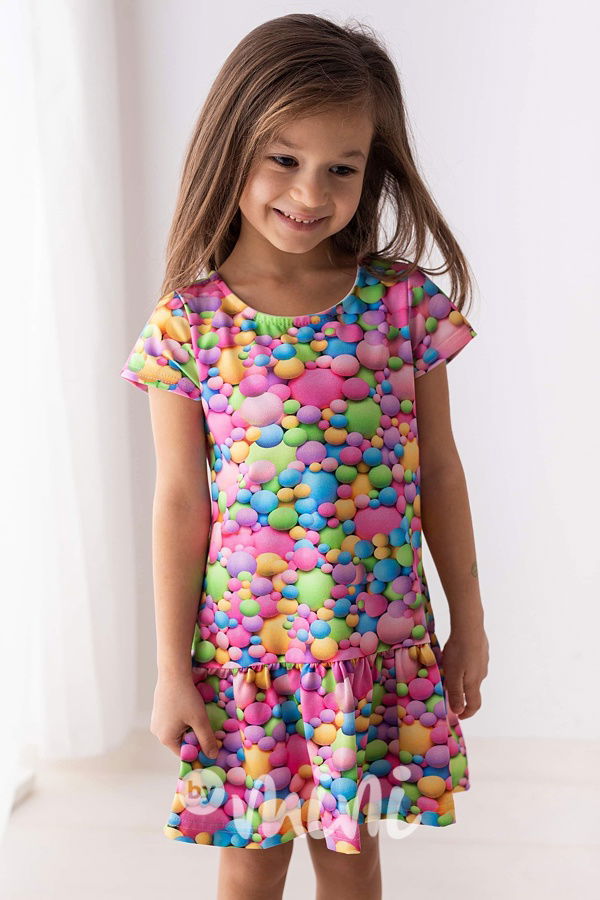 Lily Grey šaty Bubbles