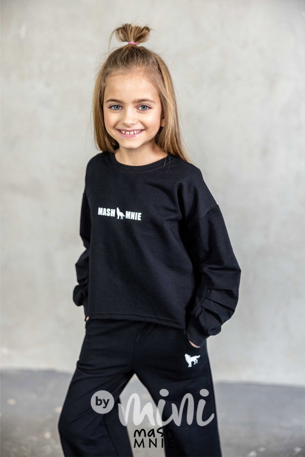 Mash Mnie oversize mikina + kalhoty černé