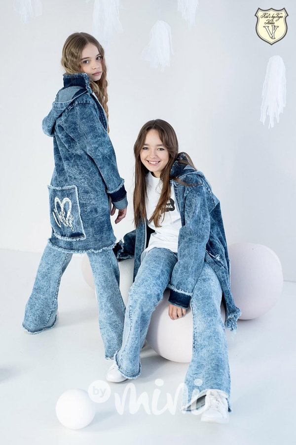 Voga soft denim zvonáče