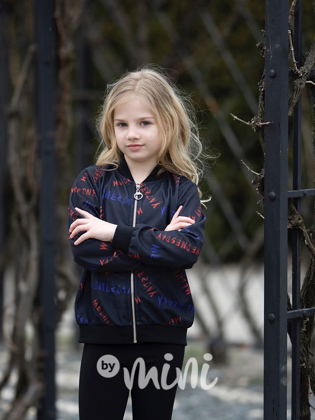 Wednesday mikina černá