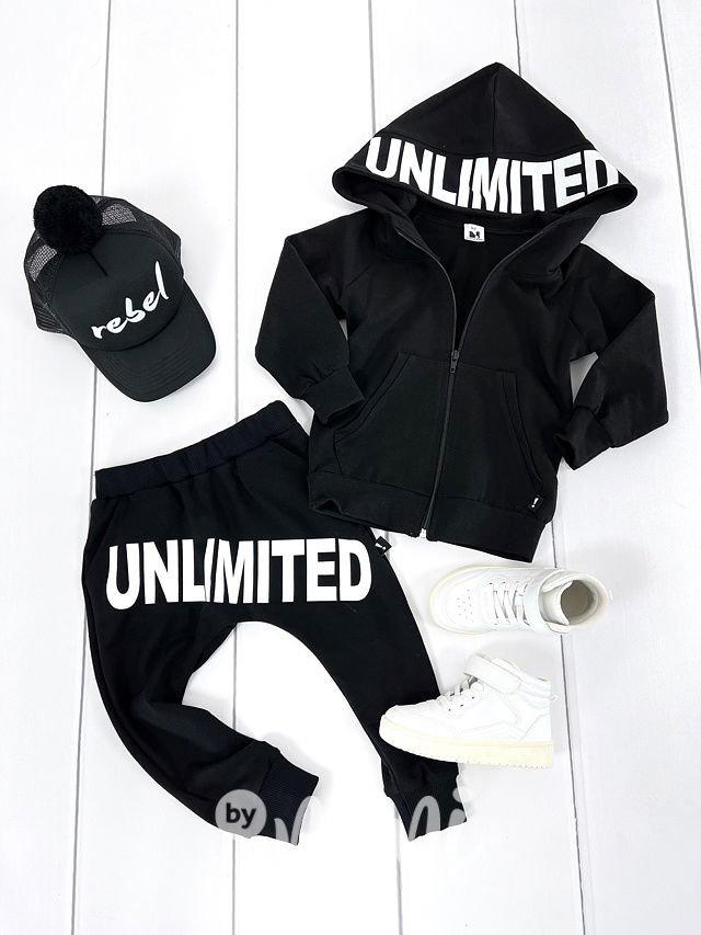 Unlimited černé baggy