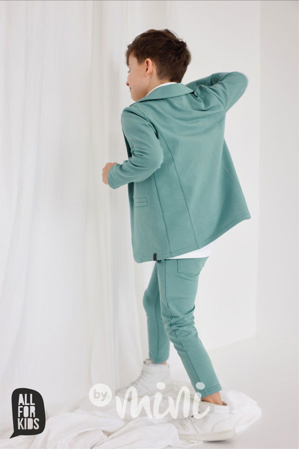 AFK elegant kalhoty pastel mint