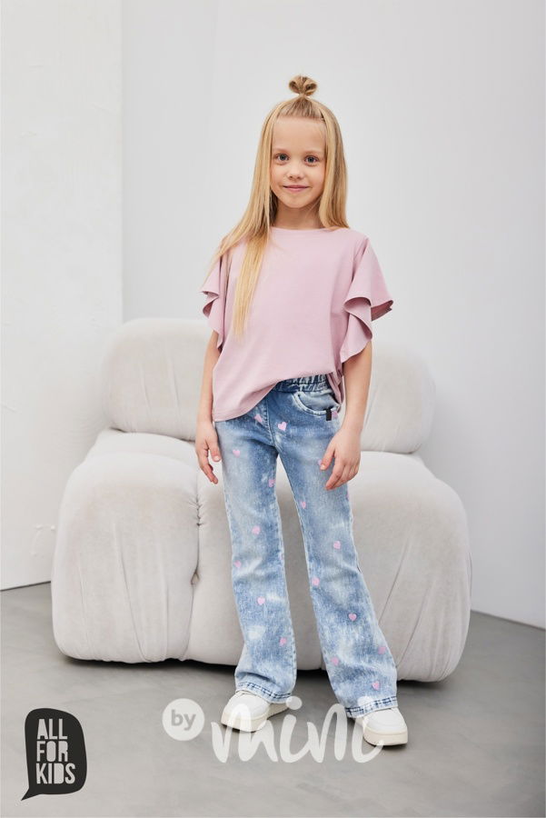 AFK blůzka maxi frill růžová