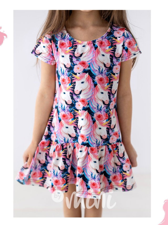 Lily Grey letní šaty unicorn