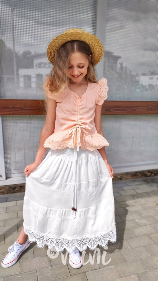 Halenka z madeiry růžová
