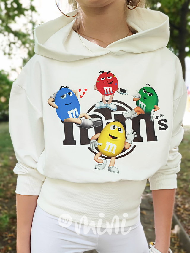 M&M's mikina krémová