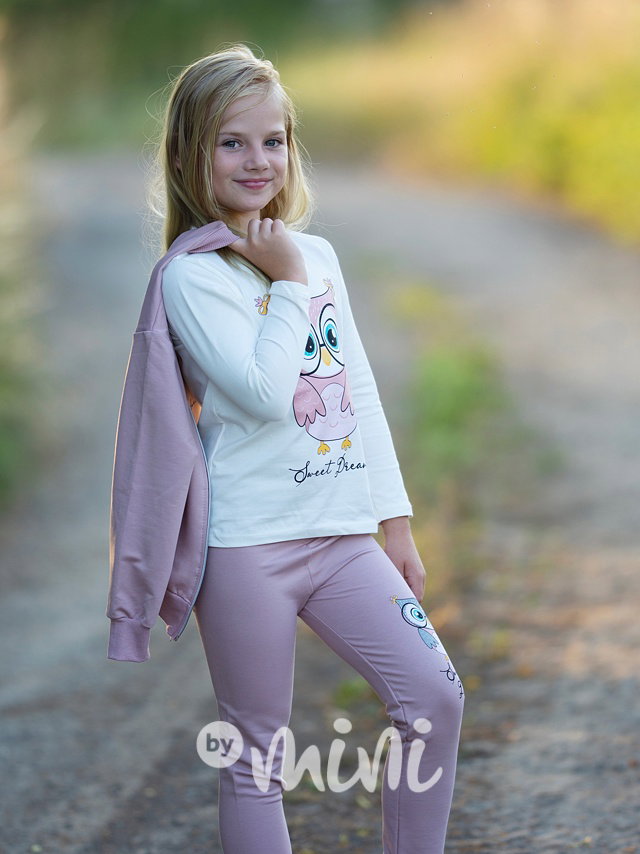 3-dílný set sovička pudder
