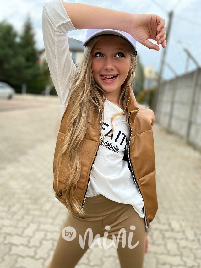 Eco leather honey vesta