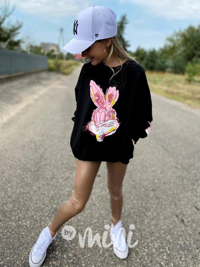 Bunny mikina black
