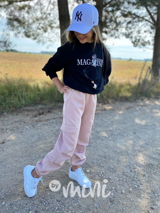 Kapsáčové kalhoty pink