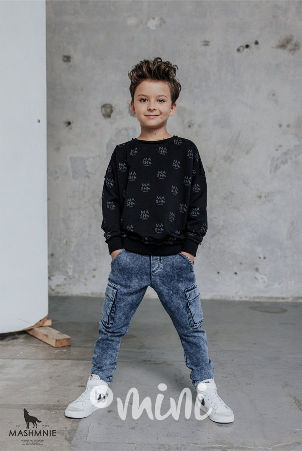 Mash Mnie cargo blue jeans
