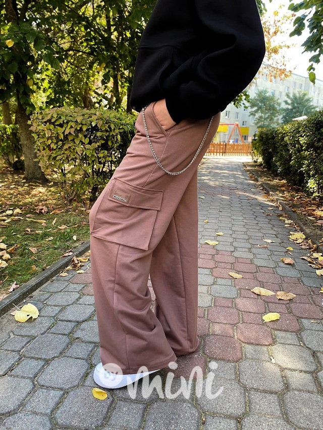 Cargo švédy s řetízkem chocolate