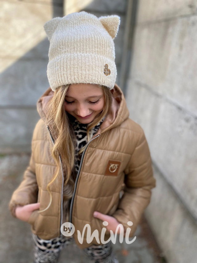 Prošívaná bunda beige