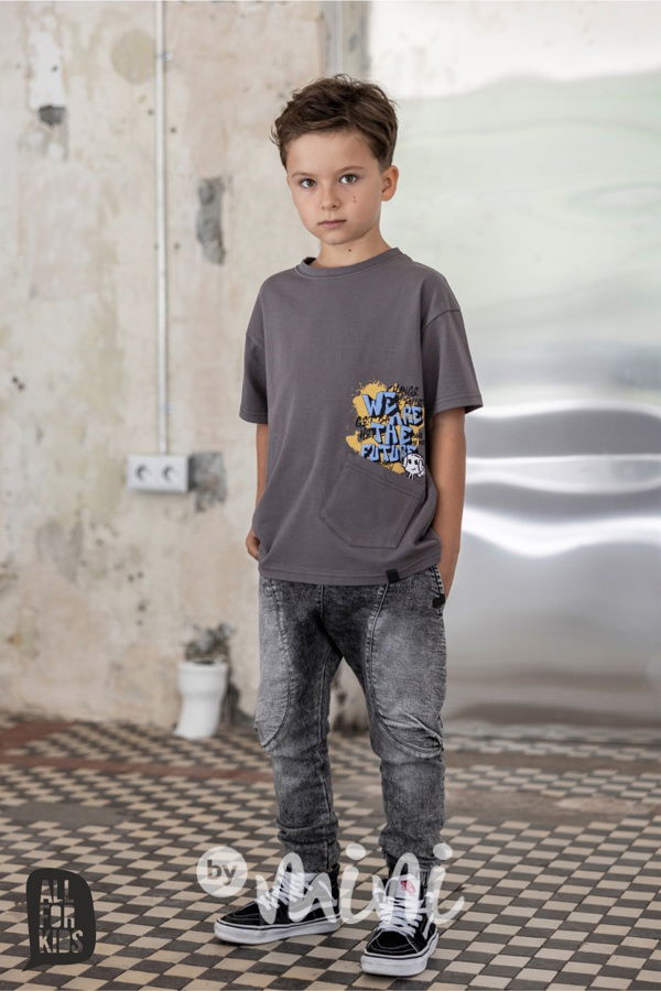 AFK soft ice black jeans