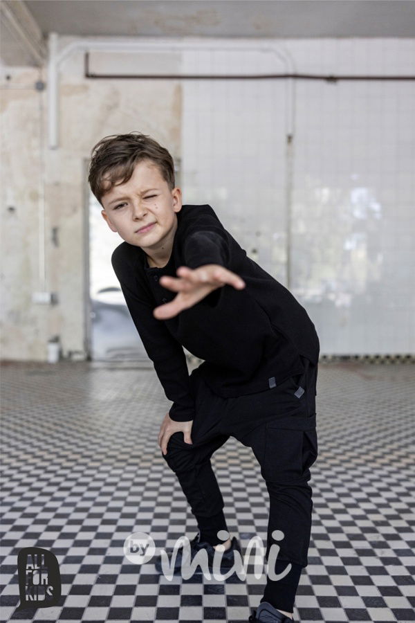 AFK longsleeve Henley triko černé