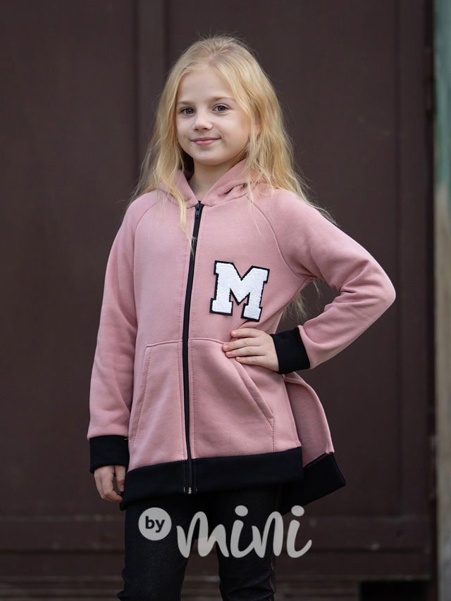 Dlouhá zateplená mikina